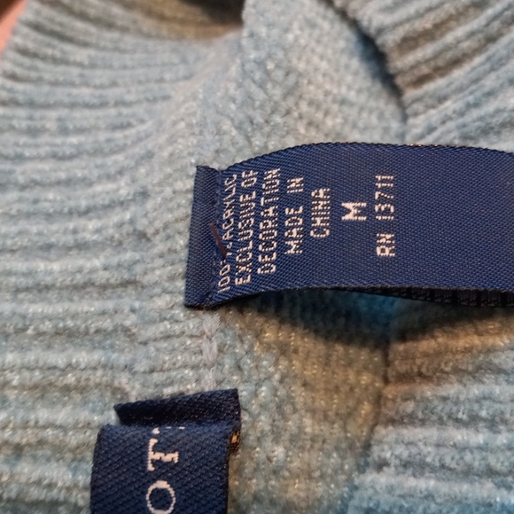 Karen Scott Acrylic Sweater W/ Embroidered Front - Picture 6 of 7